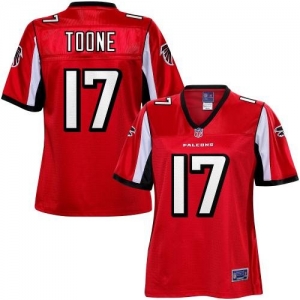 Pro Line Women's Atlanta Falcons Tim Toone Team Color Jersey