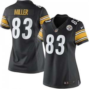 Nike Heath Miller Pittsburgh Steelers Women's The Limited Jersey