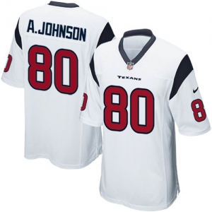 Nike Andre Johnson Houston Texans Game Jersey - White