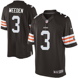 Nike Brandon Weeden Cleveland Browns Limited Jersey - Brown