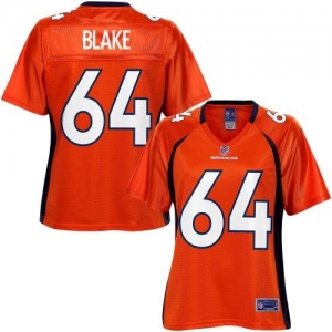 Pro Line Women's Denver Broncos Philip Blake Team Color Jersey