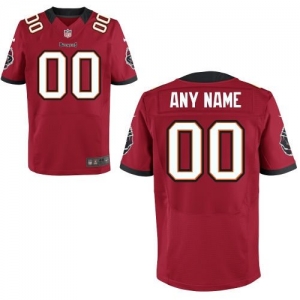 Nike Tampa Bay Buccaneers Customized Elite Jersey - Red