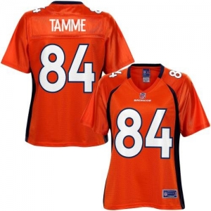 Pro Line Women's Denver Broncos Jacob Tamme Team Color Jersey