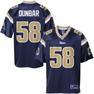 Pro Line Men's St. Louis Rams Jo-Lonn Dunbar Team Color Jersey