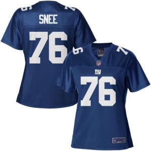 Pro Line Women's New York Giants Chris Snee Team Color Jersey