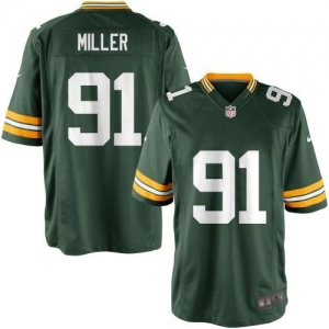 Nike Youth Green Bay Packers Jordan Miller Team Color Game Jerse