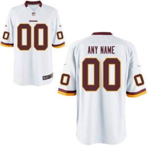 Nike Men's Washington Redskins Customized White Game Jersey