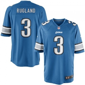 Nike Youth Detroit Lions Havard Rugland Team Color Game Jersey