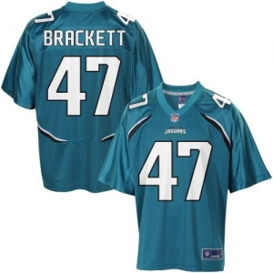 Pro Line Men's Jacksonville Jaguars Brett Brackett Team Color Je