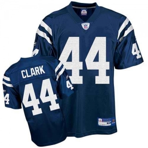 Reebok NFL Equipment Indianapolis Colts #44 Dallas Clark Royal B