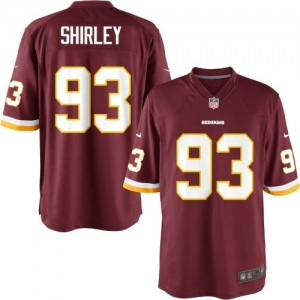 Nike Youth Washington Redskins Jason Shirley Team Color Game Jer