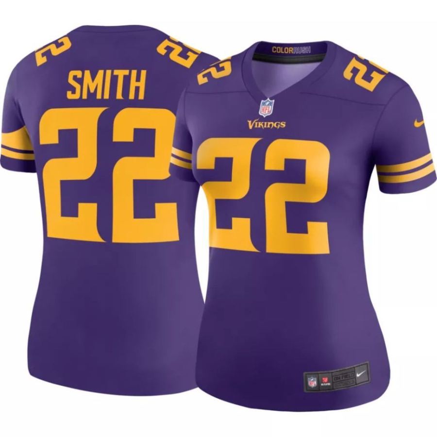 Nike Women's Minnesota Vikings Harrison Smith #22 Purple Legend