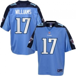 Pro Line Men's Tennessee Titans Damian Williams Team Color Jerse