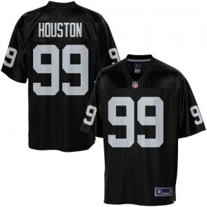 Pro Line Men's Oakland Raiders Lamarr Houston Team Color Jersey