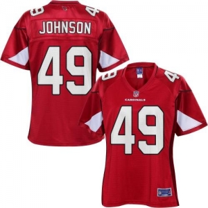 Pro Line Women's Arizona Cardinals Rashad Johnson Team Color Jer