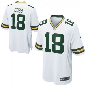 Nike Randall Cobb Green Bay Packers Youth Game Jersey - White