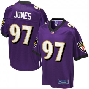 Pro Line Men's Baltimore Ravens Arthur Jones Team Color Jersey