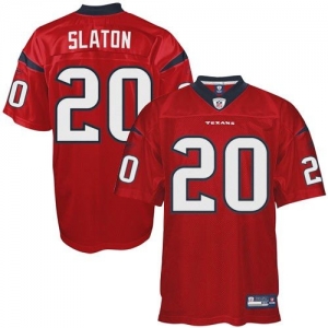 Reebok NFL Equipment Steve Slaton Houston Texans Authentic Jerse