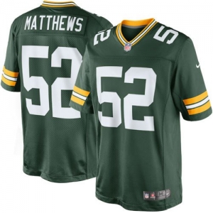 Nike Clay Matthews Green Bay Packers Youth The Limited Jersey -