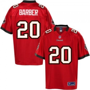 Pro Line Men's Tampa Bay Buccaneers Ronde Barber Team Color Jers