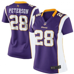 Nike Adrian Peterson Minnesota Vikings Women's The Limited Jerse