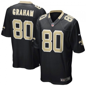 Nike Jimmy Graham New Orleans Saints Youth Game Jersey - Black