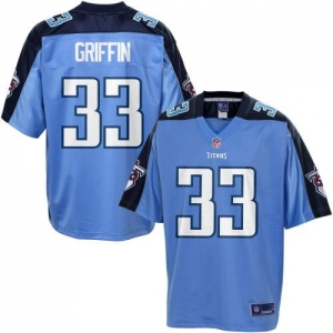 Pro Line Men's Tennessee Titans Michael Griffin Team Color Jerse