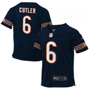 Nike Jay Cutler Chicago Bears Youth Game Jersey - Navy Blue