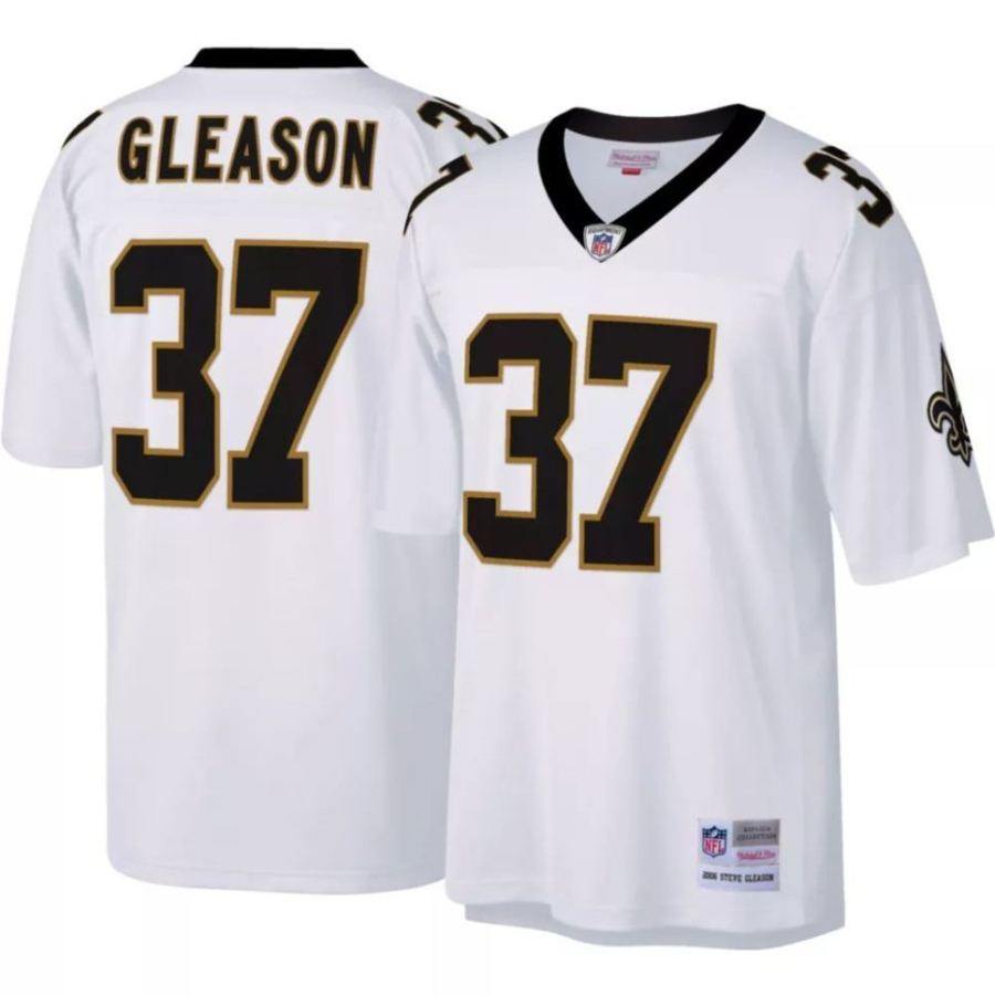 Mitchell & Ness Men's New Orleans Saints Steve Gleason #37 White