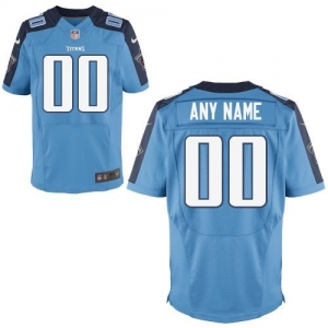 Nike Tennessee Titans Customized Elite Jersey - Light Blue