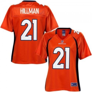 Pro Line Women's Denver Broncos Ronnie Hillman Team Color Jersey