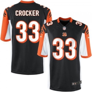 Nike Youth Cincinnati Bengals Chris Crocker Team Color Game Jers