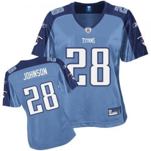 Reebok Tennessee Titans Chris Johnson Women's Premier Jersey