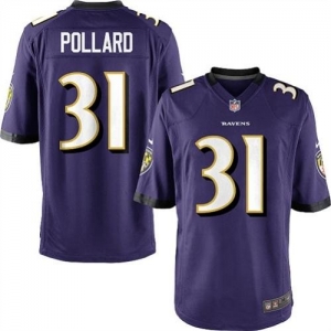 Nike Baltimore Ravens Youth Bernard Pollard Game Jersey