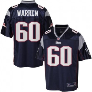 Pro Line Men's New England Patriots Jeremiah Warren Team Color J