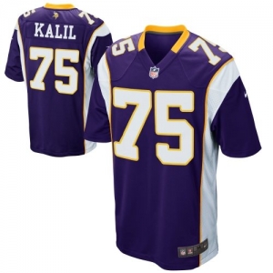 Nike Matt Kalil Minnesota Vikings Game Jersey - Purple