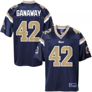 Pro Line Men's St. Louis Rams Terrance Ganaway Team Color Jersey