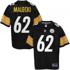 Pro Line Men's Pittsburgh Steelers John Malecki Team Color Jerse