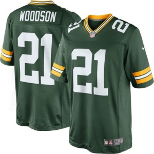 Nike Charles Woodson Green Bay Packers The Limited Jersey - Gree