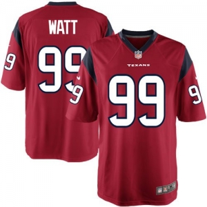 Nike J.J. Watt Houston Texans Youth Game Jersey - Red