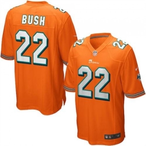 Nike Miami Dolphins Reggie Bush Game Alternate Jersey