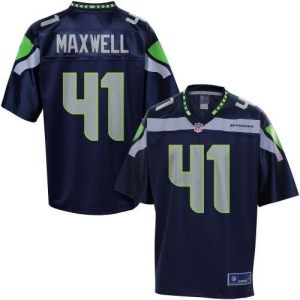 Pro Line Men's Seattle Seahawks Byron Maxwell Team Color Jersey