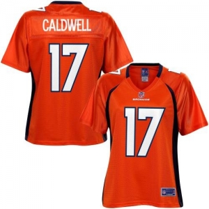 Pro Line Women's Denver Broncos Andre Caldwell Team Color Jersey