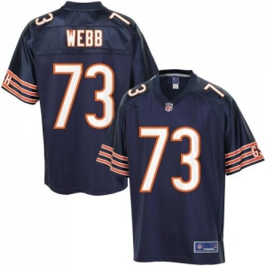 Pro Line Men's Chicago Bears J'Marcus Webb Team Color Jersey