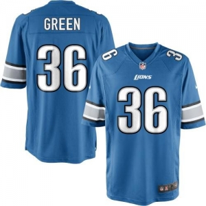 Nike Youth Detroit Lions Jonte Green Team Color Game Jersey