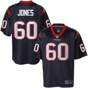 Pro Line Men's Houston Texans Ben Jones Team Color Jersey