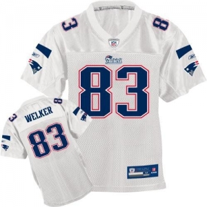 Reebok New England Patriots Wes Welker Youth Replica White Jerse