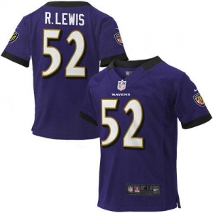 Nike Ray Lewis Baltimore Ravens Toddler Game Jersey - Purple