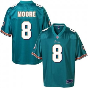 Pro Line Men's Miami Dolphins Matt Moore Team Color Jersey