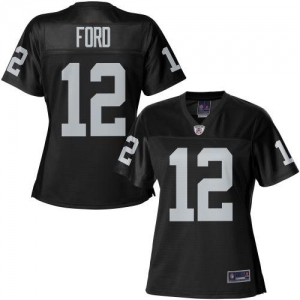 Pro Line Women's Oakland Raiders Jacoby Ford Team Color Jersey